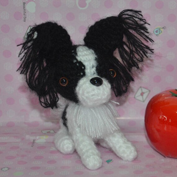papillon stuffed animal