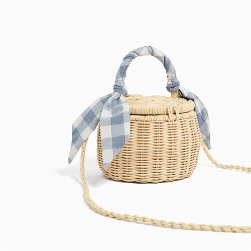 Wicker Purse Handwoven Willow Handbag Small Wicker Bag Etsy