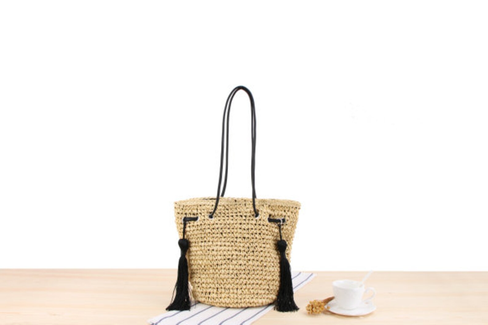 Handmade Straw Bag Summer Straw Handbag Handwoven Straw Tote Etsy