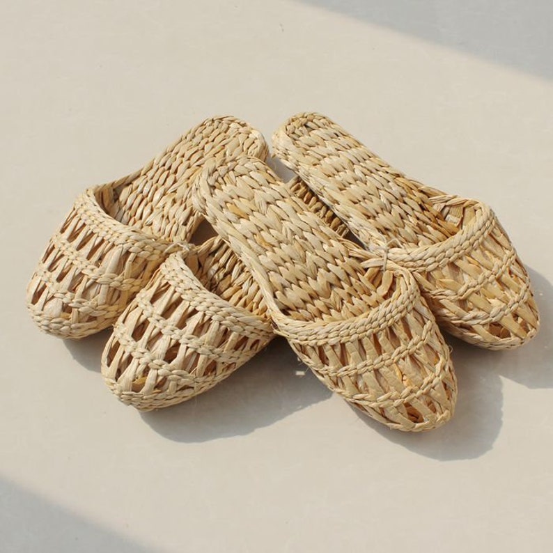 straw slippers amazon