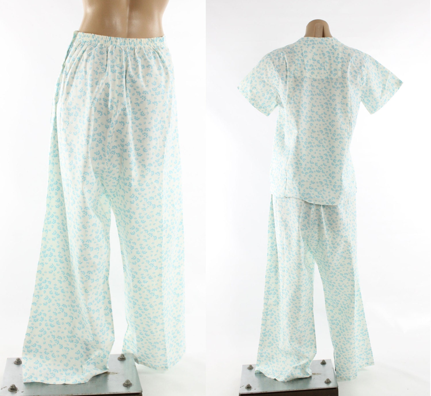Details about   Girl Pajamas Sleep Trousers Cotton Court Vintage Princess Nightwear 2pcs 2041 