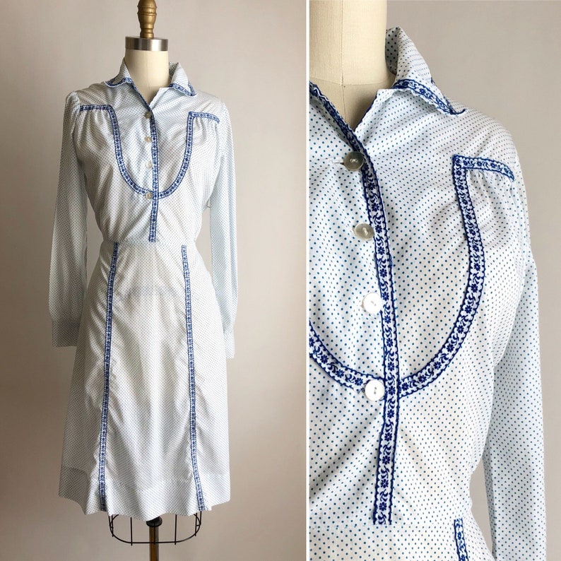 Cute Vintage Cotton Dress
