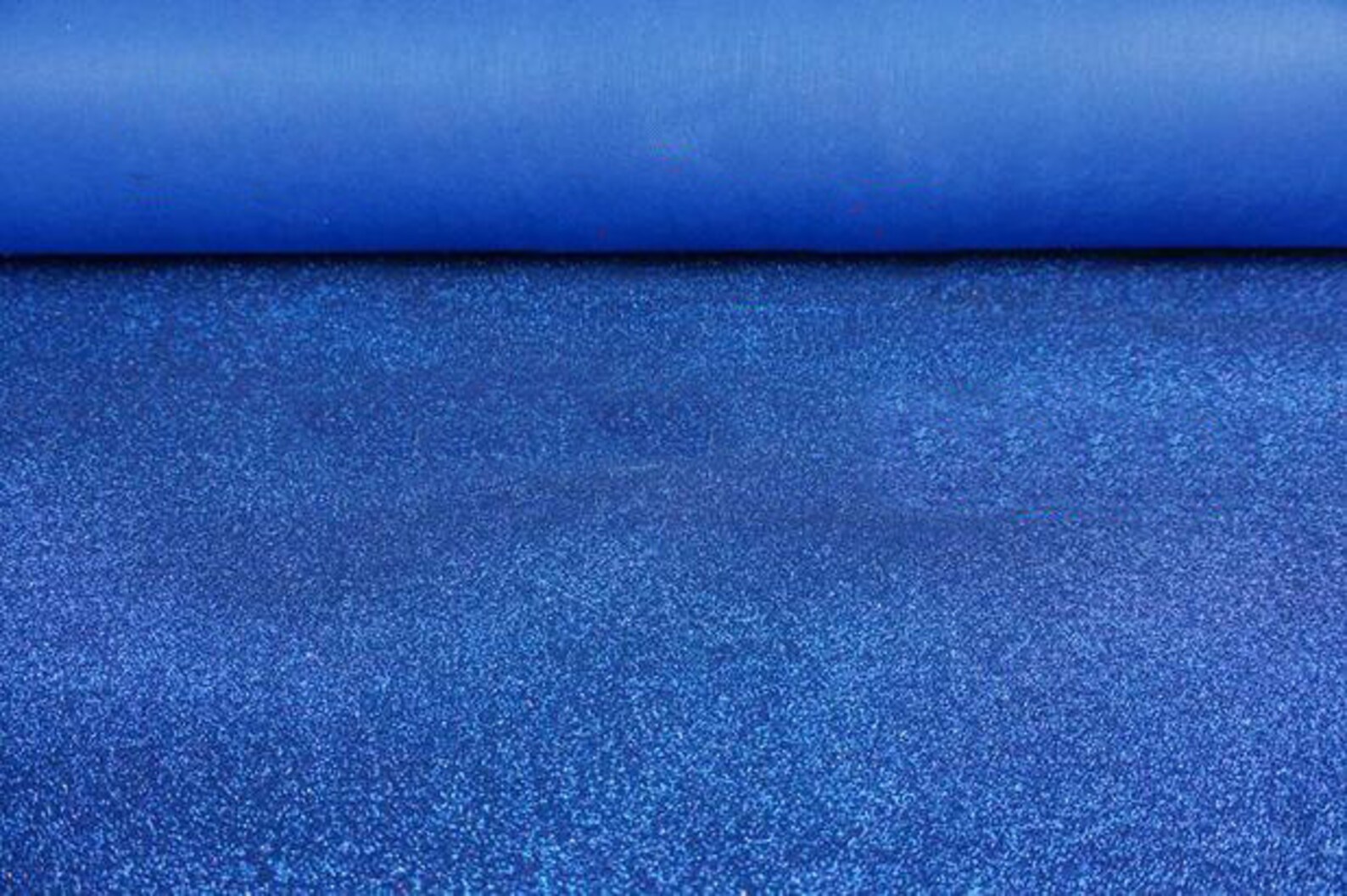 Blue Glitter Leather Fabric for Wedding Aisle Runnerstage Etsy