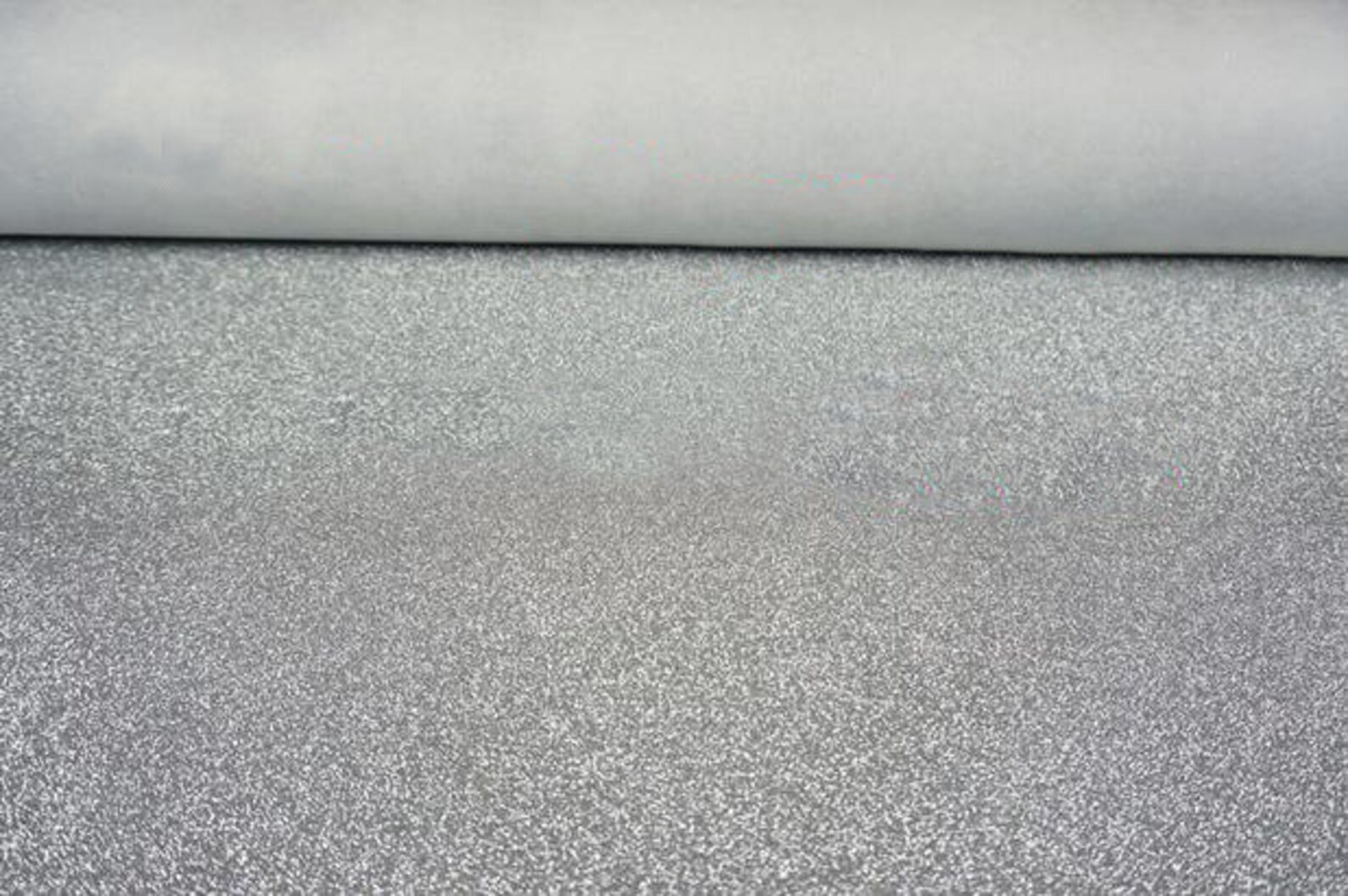 Silver Glitter Leather Fabric for Wedding Aisle Runnerstage Etsy