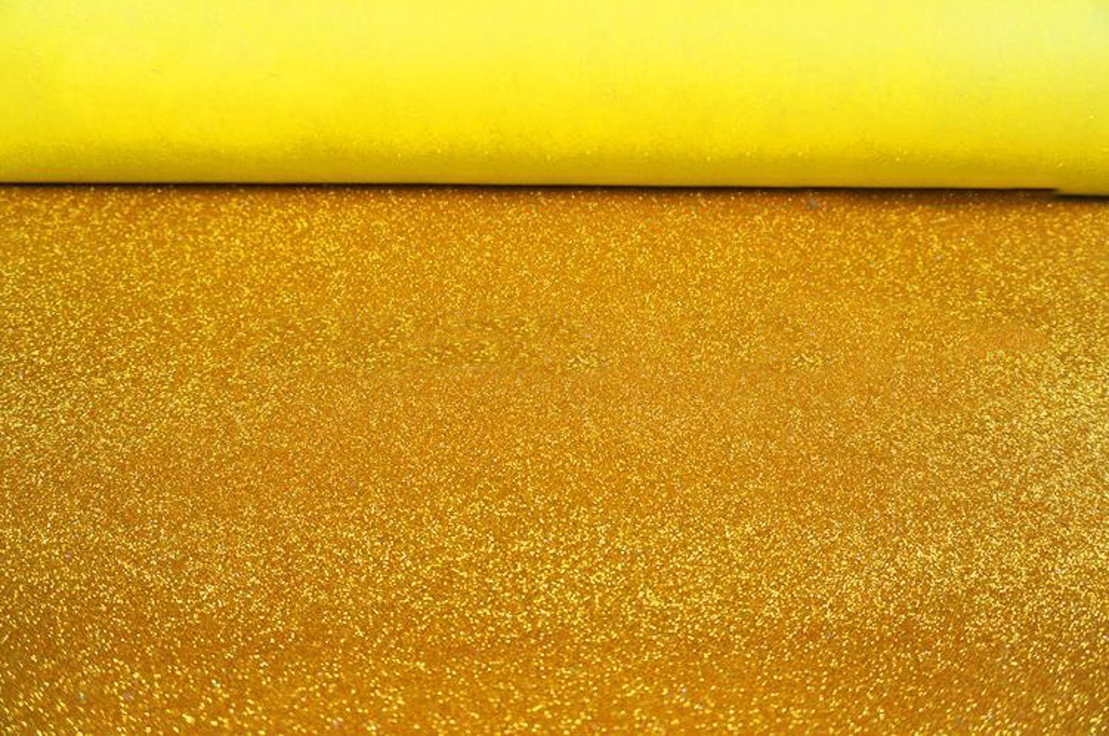 Yellow Gold Glitter Leather Fabric for Wedding Aisle Etsy