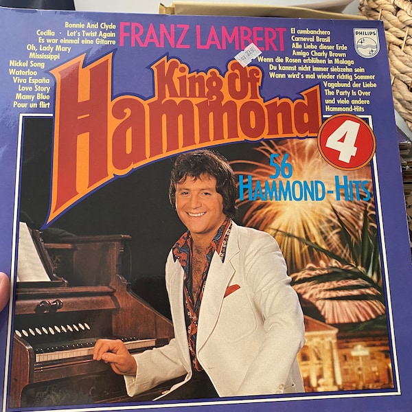 34 Franz Lambert king of hammond,  made in German Democratic Republic,