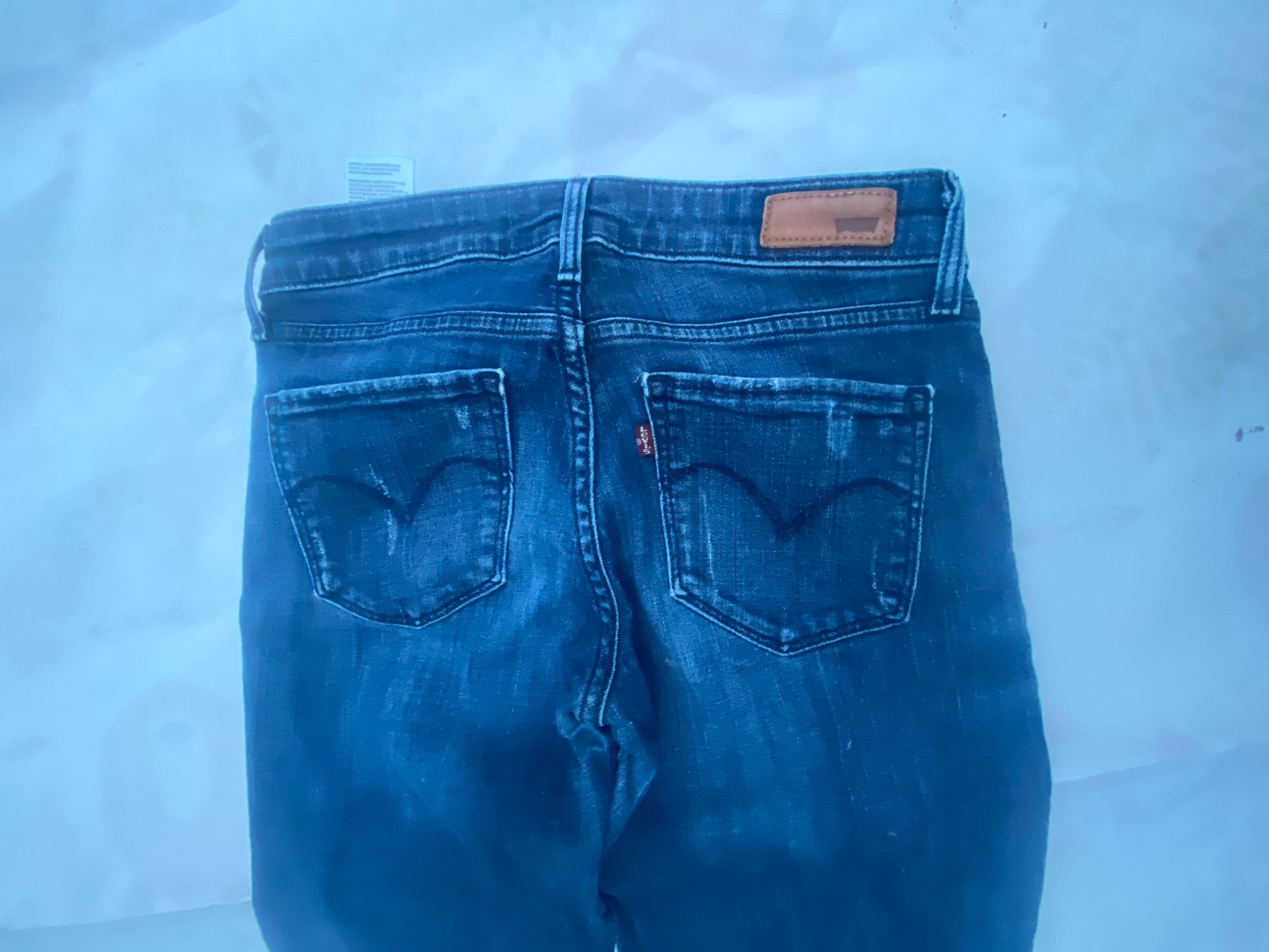 Levis Blue Jeans Size W26 L32 - Etsy India