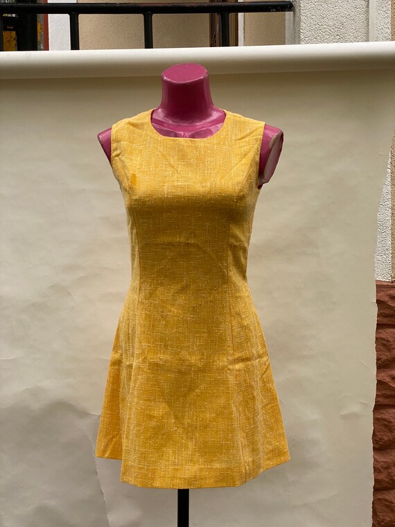 Etsy yellow cheap dress