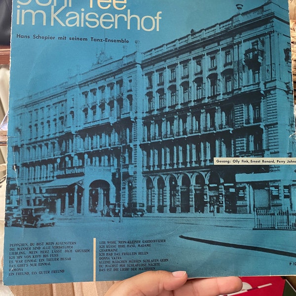 5Uhr Tee im Kaiserhof, Made in German Democratic Republic, Hans Schepior mit seinem Tanz-Ensemble