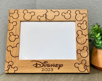Mickey Mouse 5x7 Picture Frame Custom Disneyland, Disney World, Disney