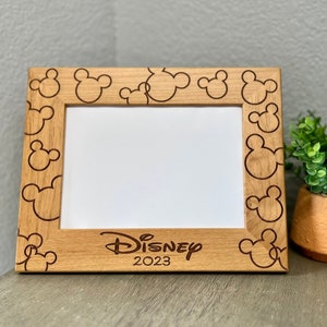 Mickey Mouse 5x7 Picture Frame Custom Disneyland, Disney World, Disney