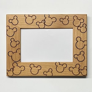 Mickey Mouse 4x6 Picture Frame Custom  Disneyland, Disney World,  Disney
