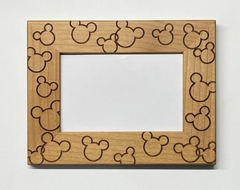 Mickey Mouse 4x6 Picture Frame Custom  Disneyland, Disney World,  Disney