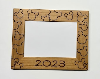 Mickey Mouse 4x6 Picture Frame Custom Disneyland, Disney World, Disney