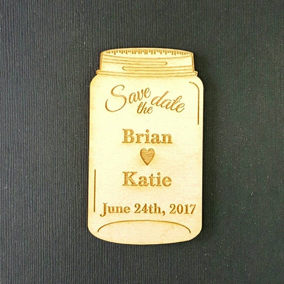 save the date wedding favor mason jar wedding favor magnets mason jar save the date magnets bride groom gift mason jar save the date