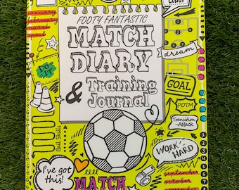 Footy Fantastic: Matchday Diary & Training Journal