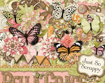 Bella Grace Digital Scrapbook Kit - Digitales Scrapbooking