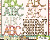Fiesta Alphabets for Digital Scrapbooking
