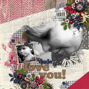 Genuine Boy 12x12 Digital Scrapbook Kit Bundle, Masculine - Etsy
