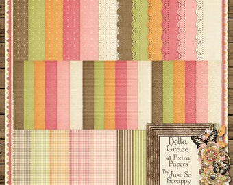 Bella Grace Digitale Papiere - Digital Scrapbooking