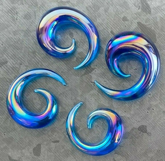 Glass spiral plugs sale