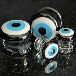 ZS Opalite Ear Plugs & Tunnels - Single Flare With O-Rings