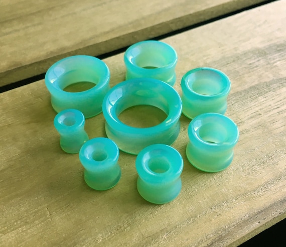 Single Flare Borosilicate Pyrex Glass Tunnel Clear 2 0g 8mm 5/16 8mm