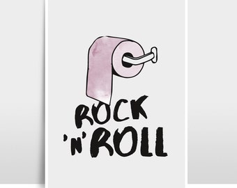 A4 Print / Illustration « Rock’n’roll »