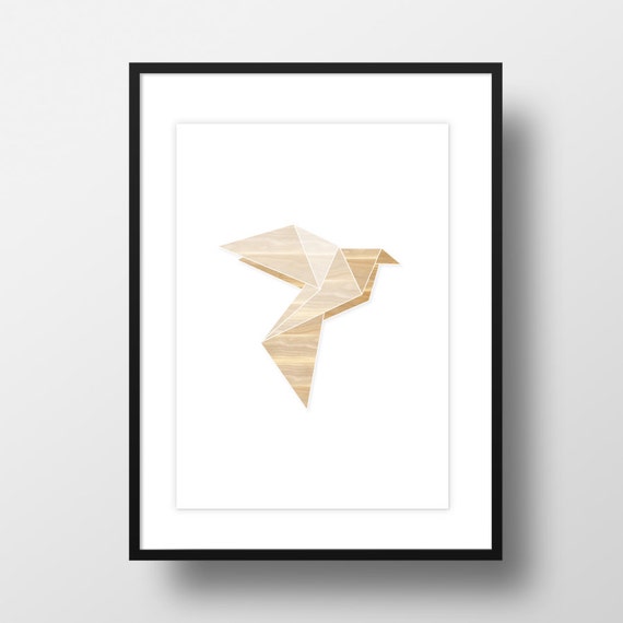 Artprint Origami Dove