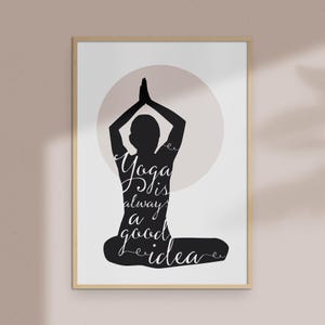 Artprint &quot;Yoga&quot;