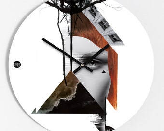 Wall clock "Collage"