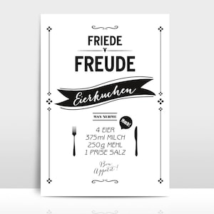 A4 Artprint &quot;Eierkuchen&quot;