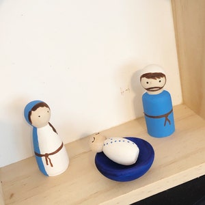 Nativity Peg Doll Set