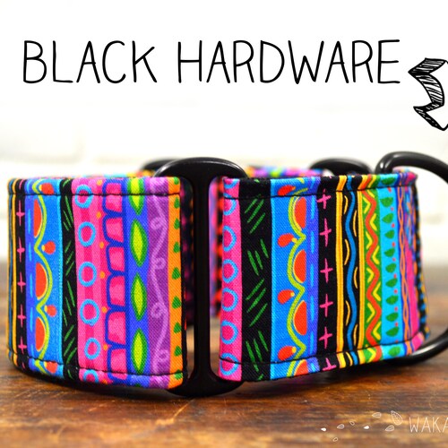 Martingale Dog Collar Lost in Space Handmade in Spain by Wakakán Martingale Dog Collar Lost in Space Handmade in Spain by Wakakán