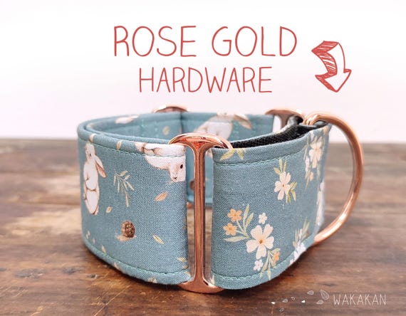 Martingale dog collar model Sweet Bunnies