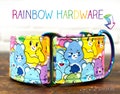 Martingale dog collar model Lovely Bears. Adjustable and handmade with 100% cotton fabric. Colorful. Wakakan product logo