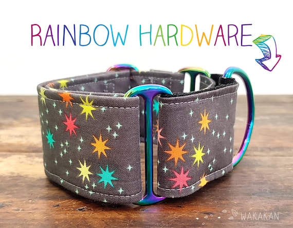 Martingale dog collar model Fireworks