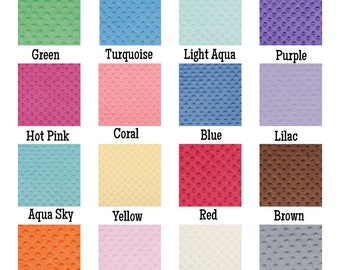 Minky Pack N Play Fitted Crib Sheets - ALL COLORS