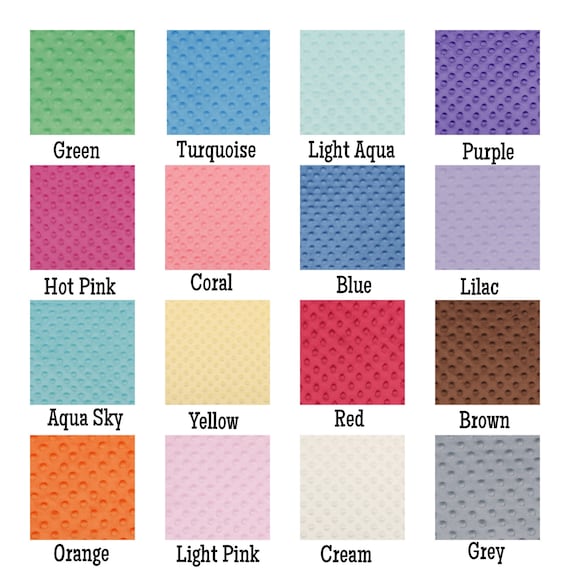 minky fitted crib sheet