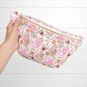 Jumbo Heuptasje; Snacks Disney, nylon, Disneyland-accessoire, ijsje, heuptas, Magic Kingdom