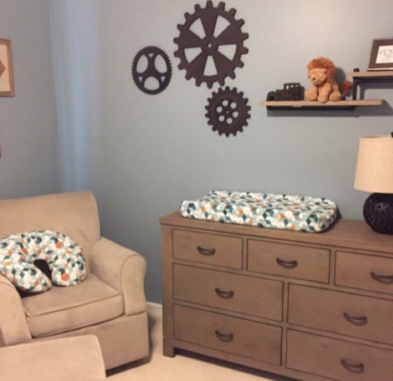 Nursery Bedding Set Max's Mountains Adventure Forest Etsy