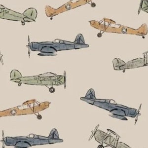 Nursery Bedding - Vintage Airplanes