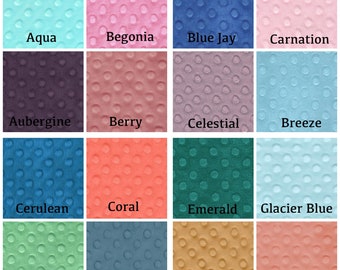 Premium Minky Fitted Crib Sheets - ALL COLORS