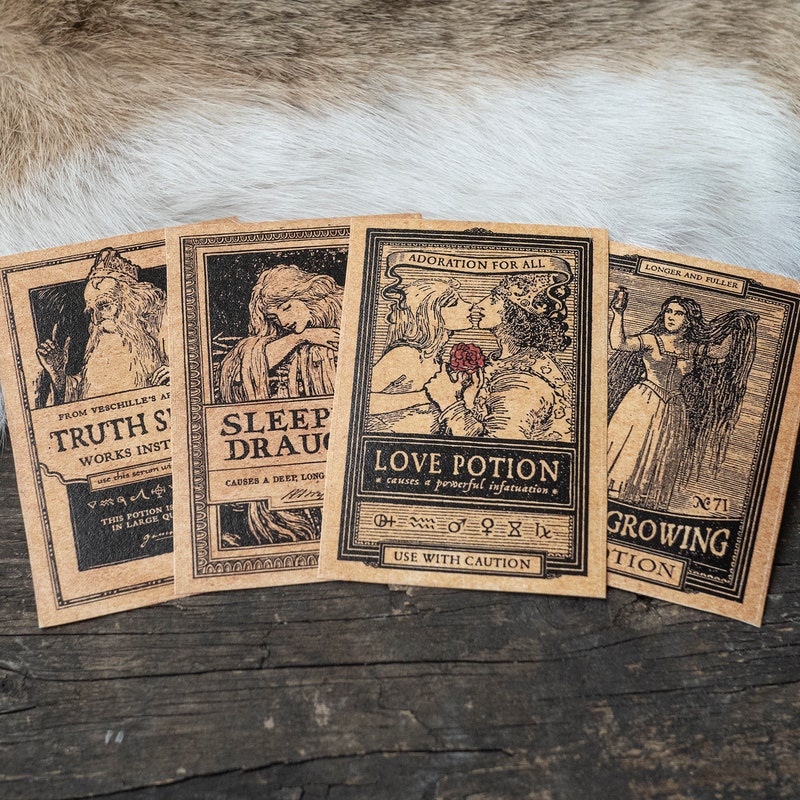 Potion Labels - Etsy