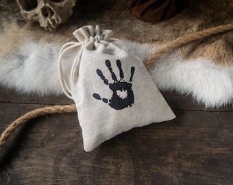 Borsa con coulisse ispirata a The Dark Brotherhood - Elder Scrolls Oblivion e Skyrim