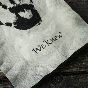 4 Skyrim Dark Brotherhood Inspired Scrolls - We Know, Sanctuary Door ...