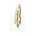 Feather - Laser Cut Out Unfinished Wood Shape Craft Supply XTR37