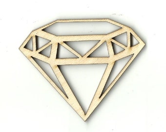 diamond cut out etsy