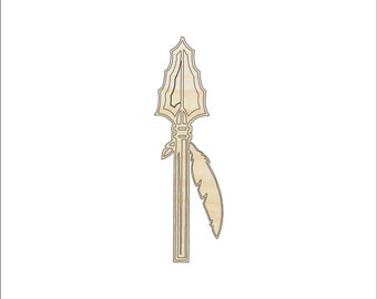 Arrow - Laser Cut Out Unfinished Wood Craft Shape WPN72 Arrow - Laser Cut Out Unfinished Wood Craft Shape WPN72