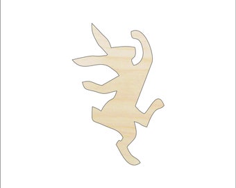 Scene Bear - Laser Cut Out Unfinished Wood Craft Shape BER64 Scene Bear - Laser Cut Out Unfinished Wood Craft Shape BER64